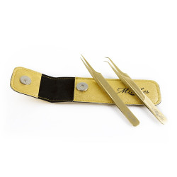 Tweezers Gold - set
