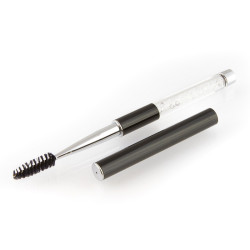 Szczoteczka składana glamour czarna