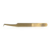 2 GAT L-TYPE GOLD TWEEZERS - L90