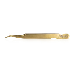 2 gat L-TYPE GOLD TWEEZERS - L140 Second-Grade