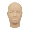 Training Head with Eyelashes