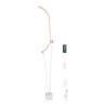 GLAMCOR Horizon white/gold + flat base stand