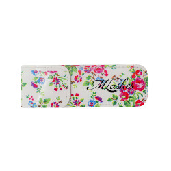 Flower-Themed Case for Two Tweezers