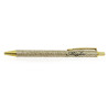 Długopis brokatowy MLashes- gold
