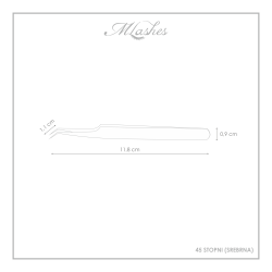 Silver Tweezers - L 45