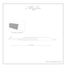 Chloe Tweezers - Diamond Gold
