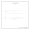 Tweezers Colours - L 45 Degrees White