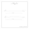 Tweezers Colours- L 45 Degrees Pink