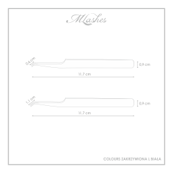 Tweezer L mini white