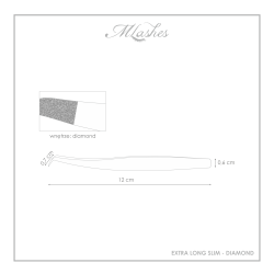 Lily Tweezers - Diamond (New Extra Long Slim Version)