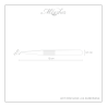 Luxy Rose Gold L Corrugated Tweezers