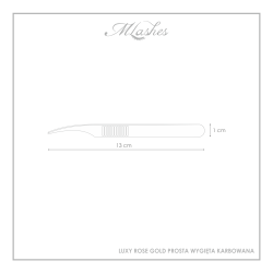 Luxy Rose Gold Tweezers Straight Curved Crimped