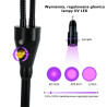 UV Lamp with Ring for Eyelashes Mlashes - Black (5W, Ring CCT 3000-6000K)