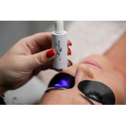 UV Lamp with Ring for Eyelashes Mlashes - Black (5W, Ring CCT 3000-6000K)