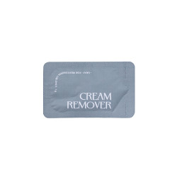 Cream remover sachet 1g