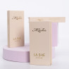Tray eyelashes LA.SHE dark brown 0,05  0,075