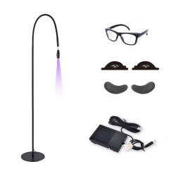UV Lamp for Eyelashes Mlashes - Black (5W, UV Wavelength: 395-400 nm)