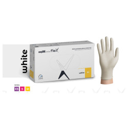 Nitrile gloves white 100pcs