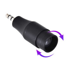 Głowica do lampy UV - czarna