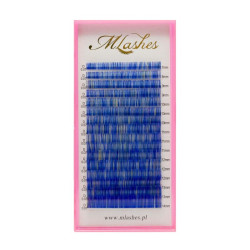 Multicolor lashes shade of brown